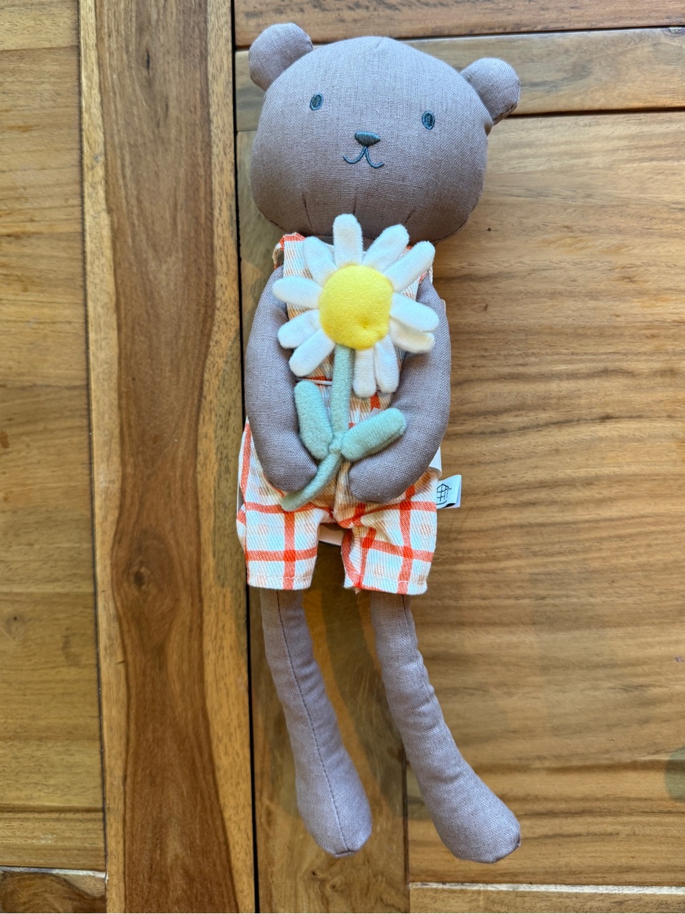Hearth And Hand Magnolia Bear With Flower Plush Doll Target Toy Summer Spring